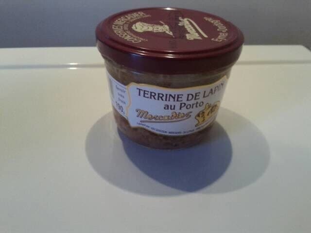 Mercadier Terrine De Lapin Au Porto packshot