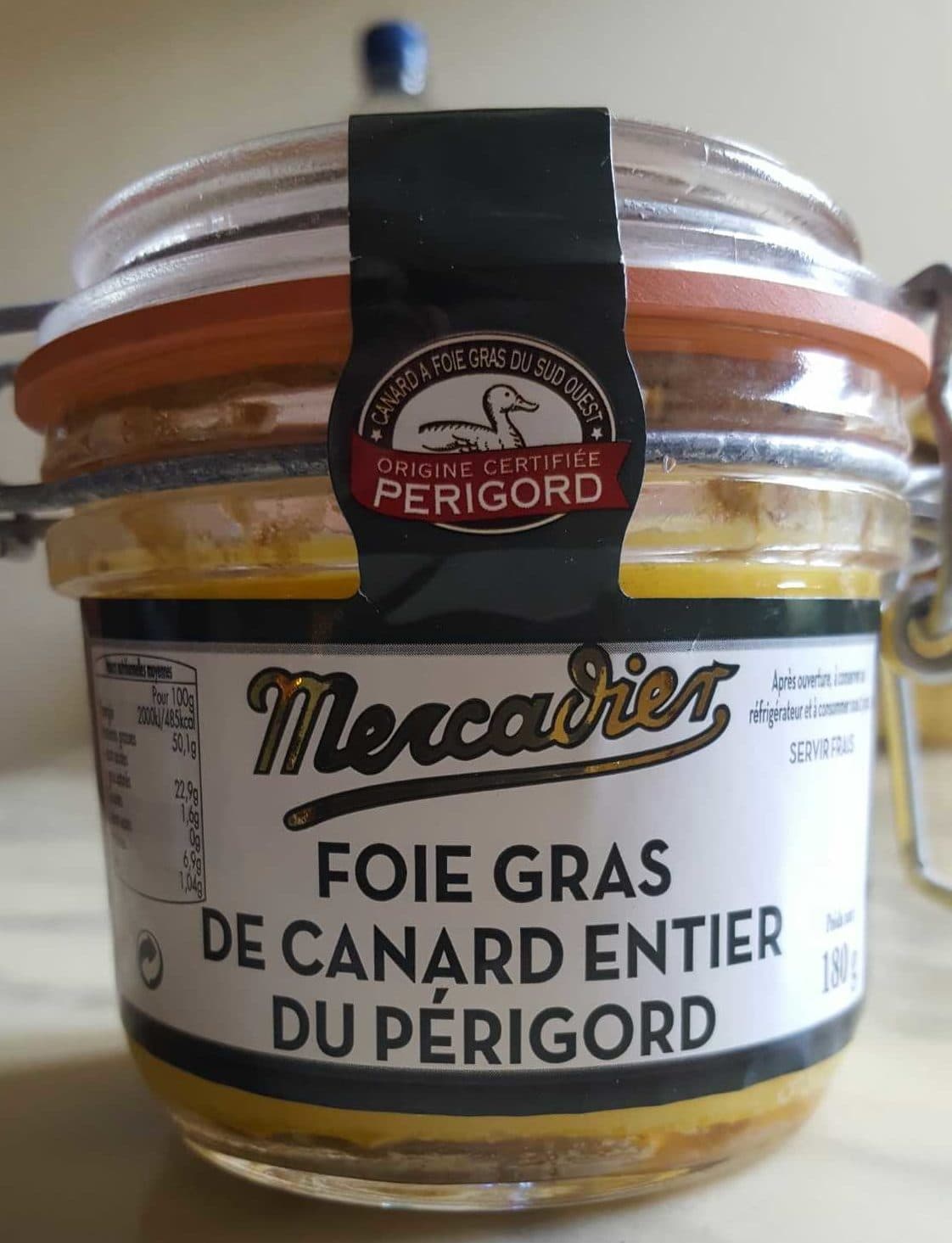 Mercadier Foie Gras du Perigord packshot