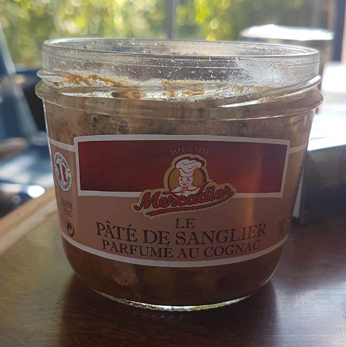 Mercadier Pate De Sanglier parfumé au cognac packshot