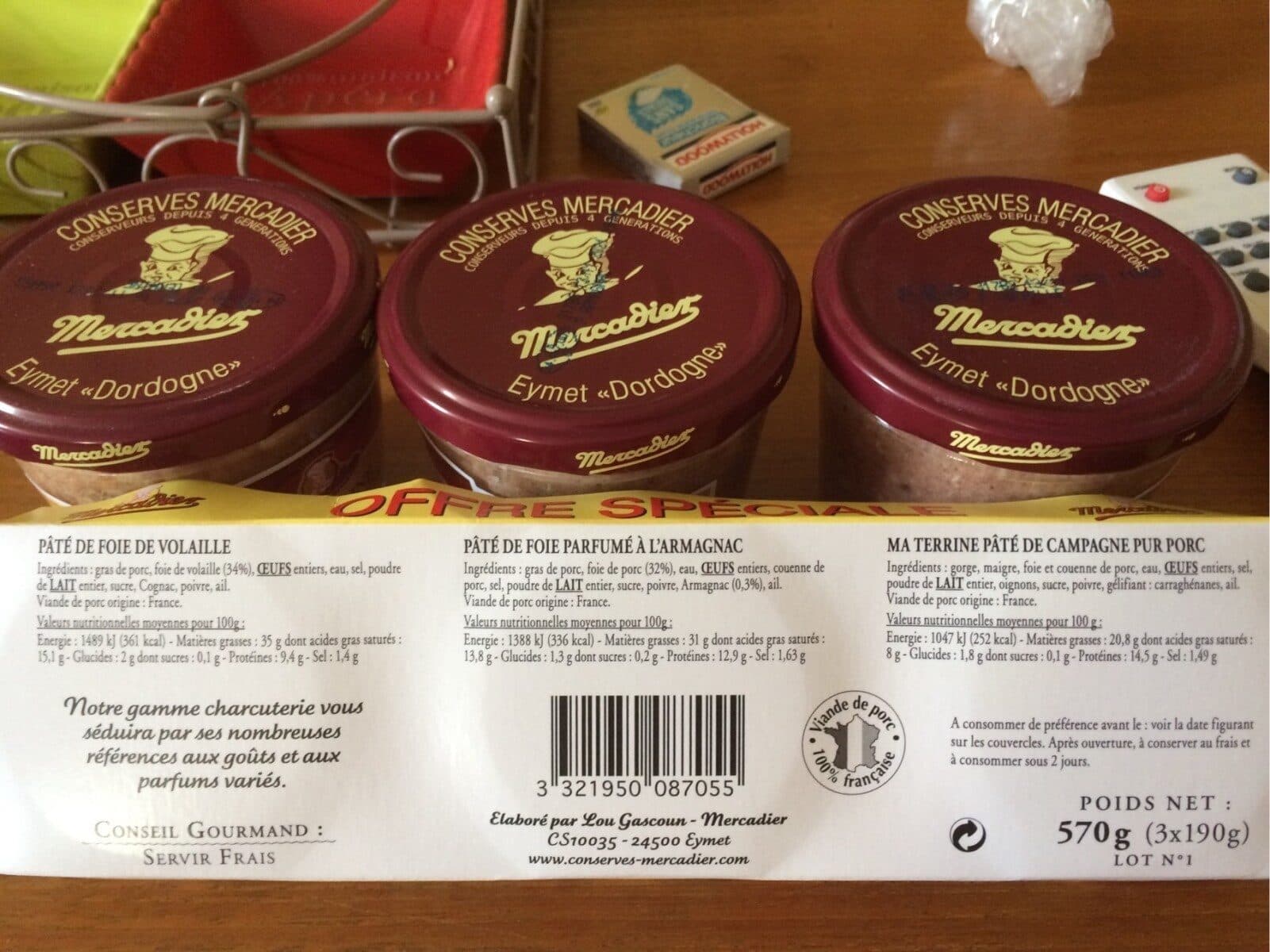 Mercadier Conserve Mercabier packshot
