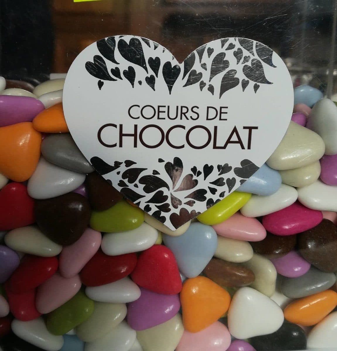 Open Food Facts Cœurs de chocolat packshot