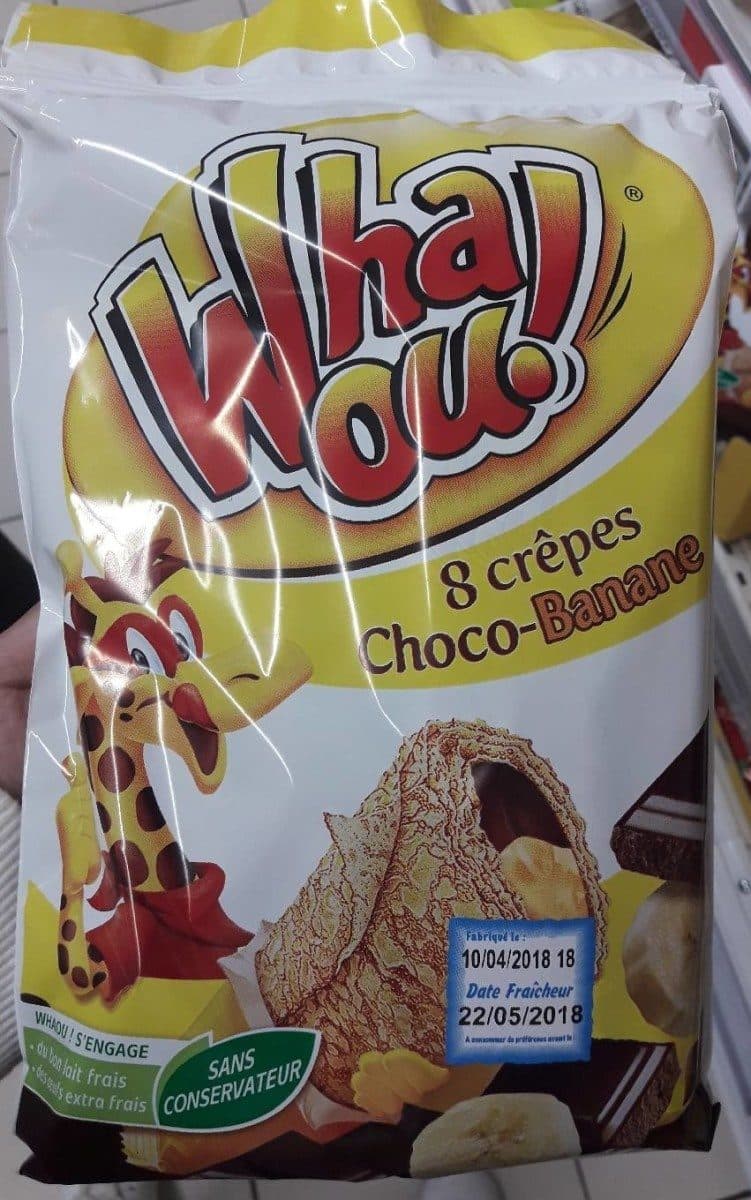 Open Food Facts 8 crêpes choco-banane packshot