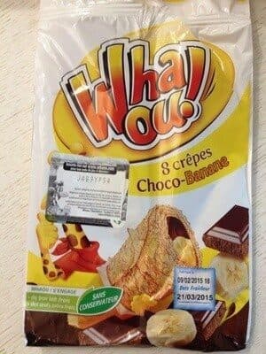 Whaou 8 crêpes Choco-Banane packshot