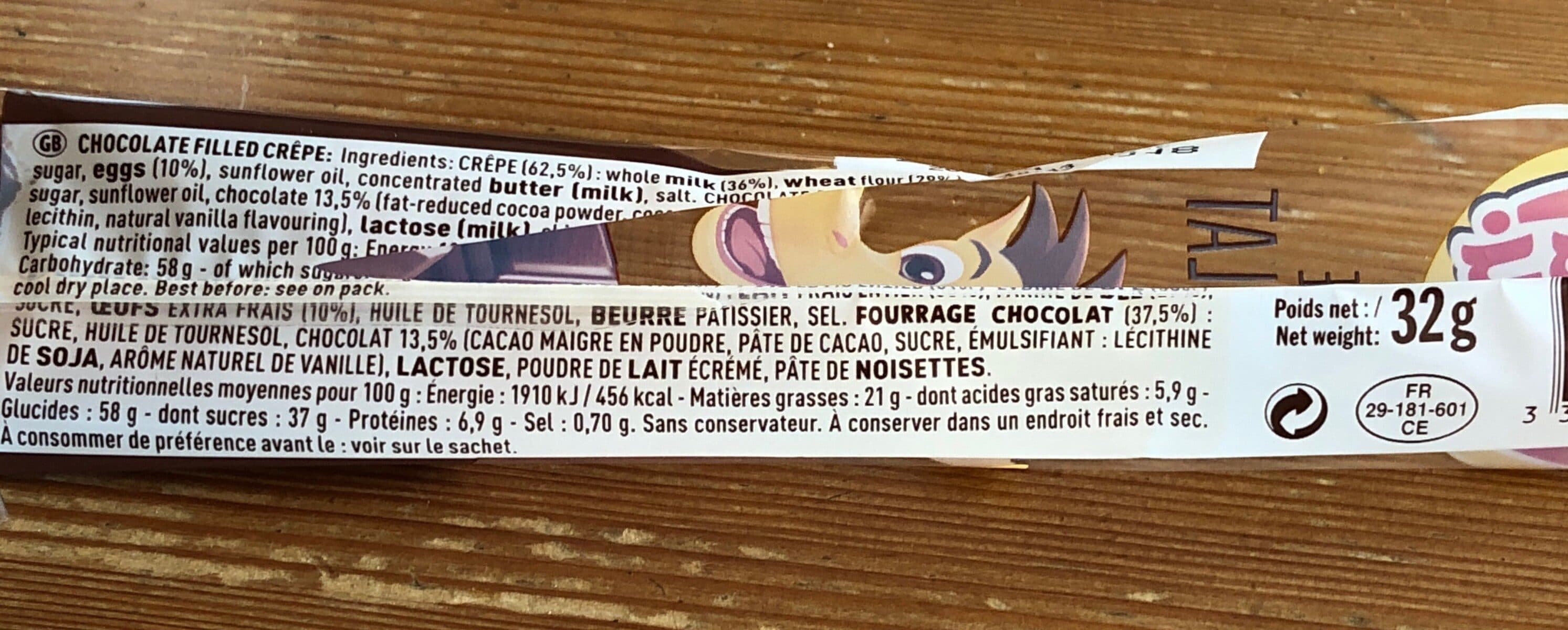 Whaou! Crêpes Chocolat packshot
