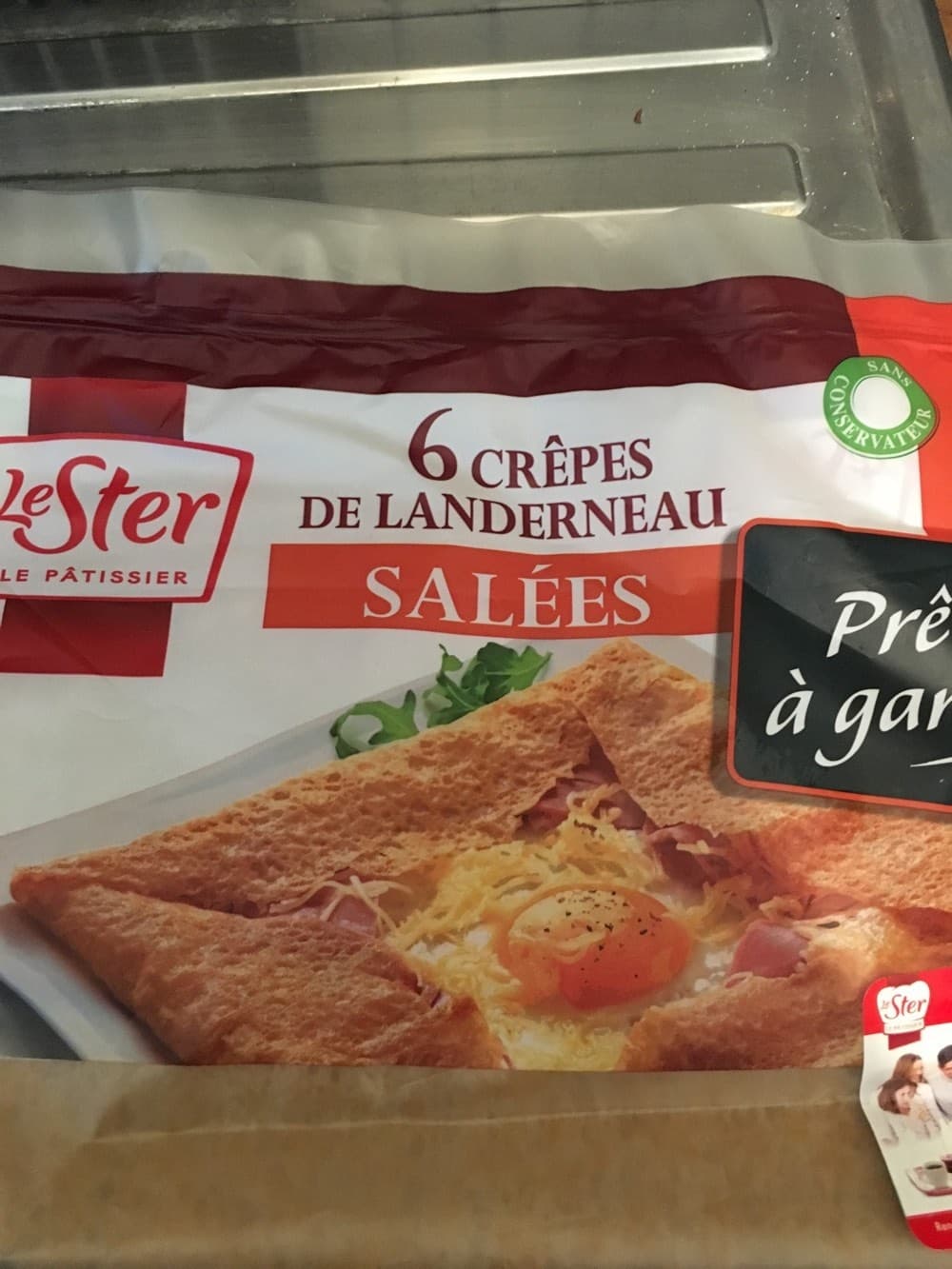 Le Ster 6 Crêpes salées de Landerneau Prêtes à garnir packshot