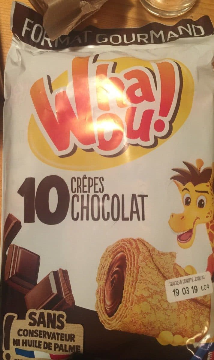 Whaou Crêpes Whaou Chocolat packshot