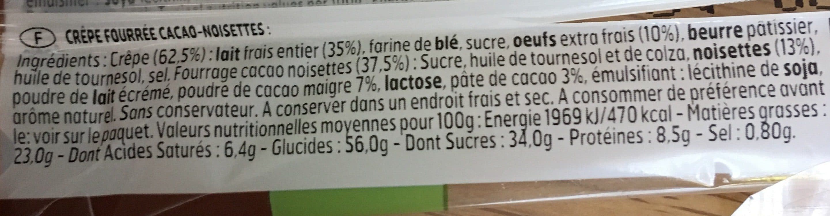 Whaou Crêpes Choco noisette packshot