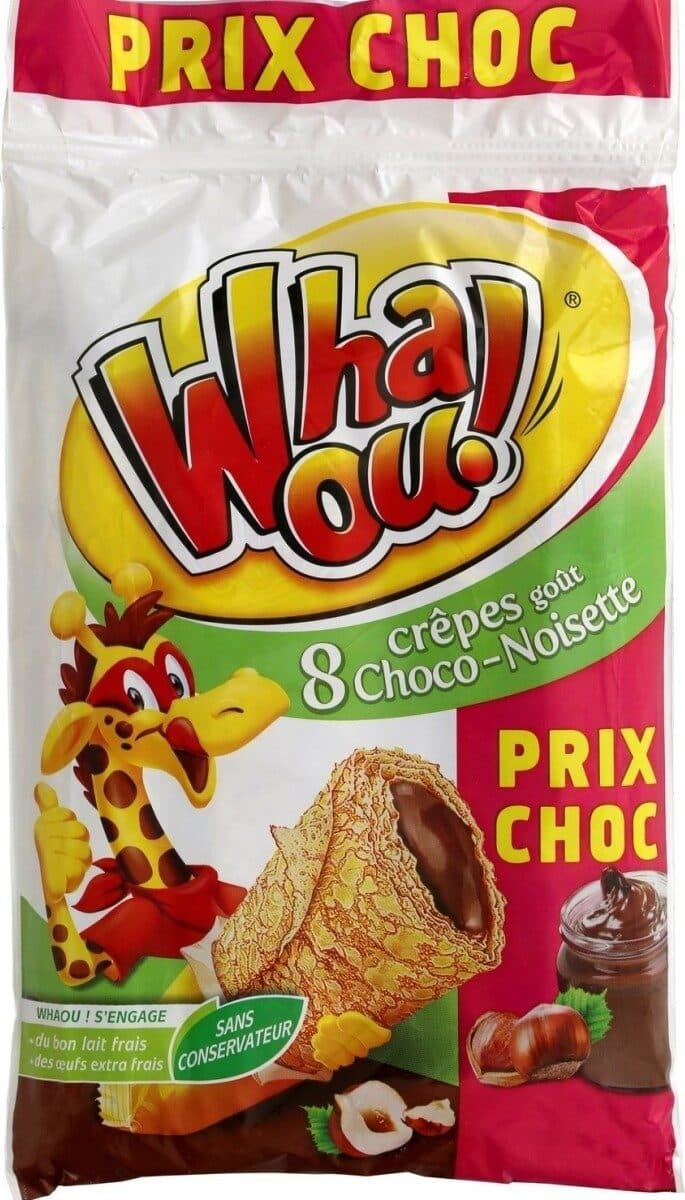 Whaou! Crêpes goût choco-noisettes packshot
