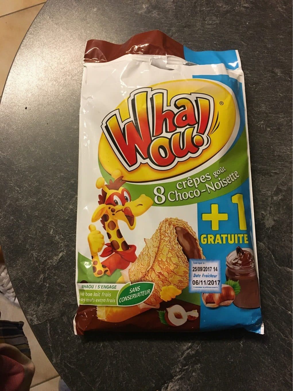 Whaou Crepes gout choco-noisette packshot