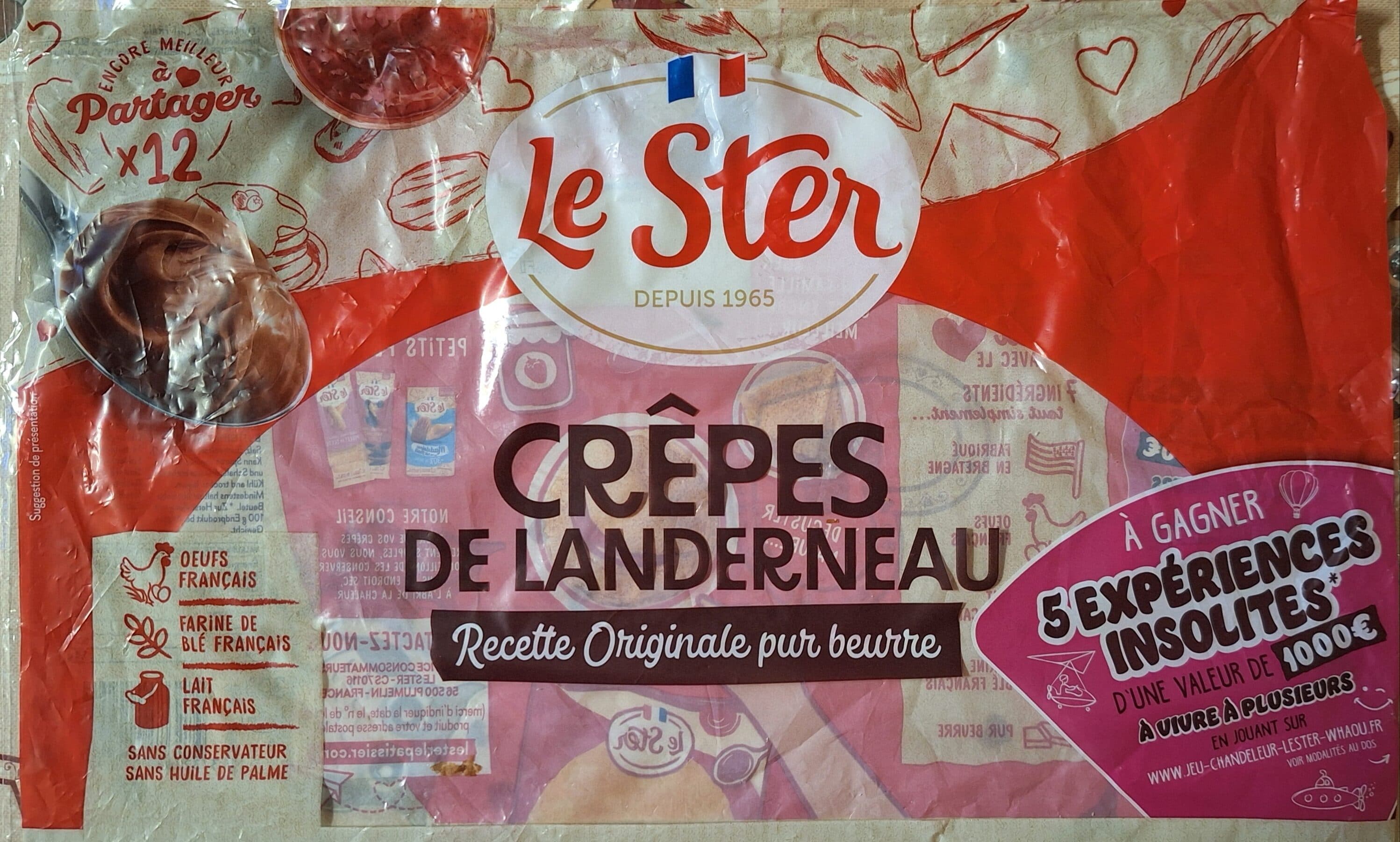 Le Ster Le Ster - Crêpes de Landerneau x (12 x 25 g) packshot
