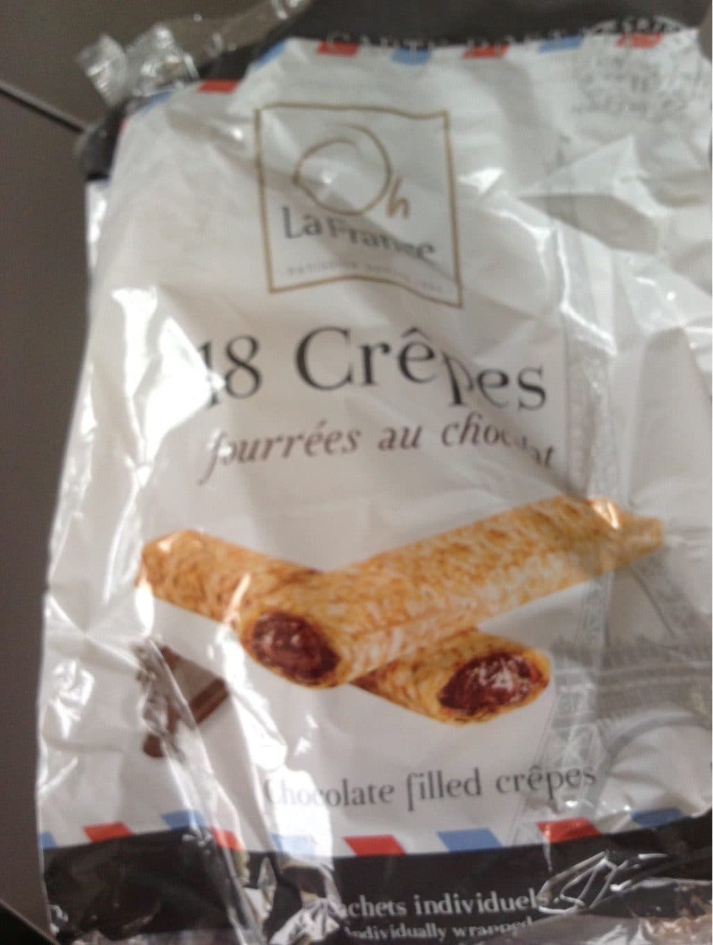 Oh La France Crêpe Fourrées au Chocolat packshot