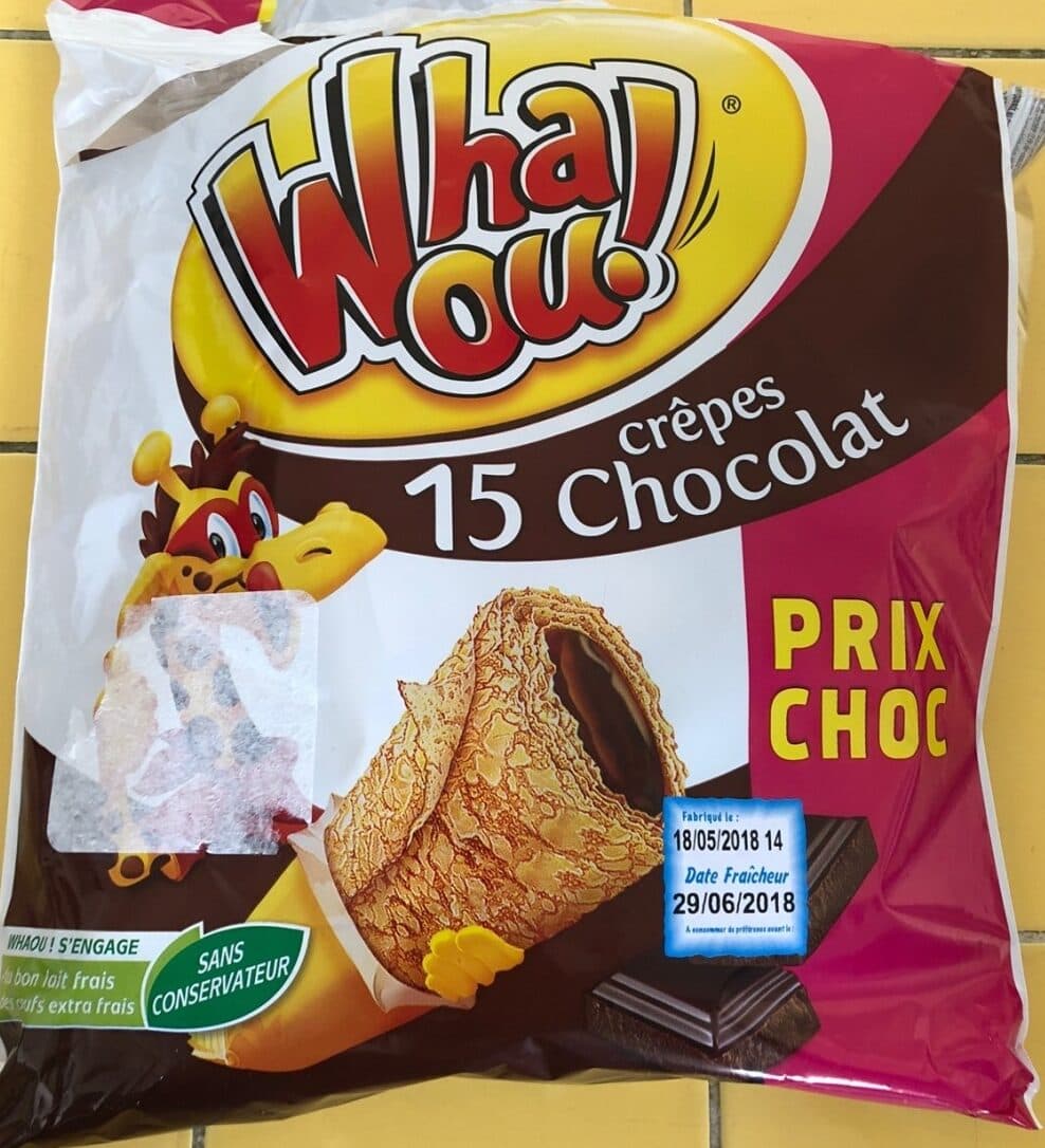 Whaou! Crèpes au chocolat packshot