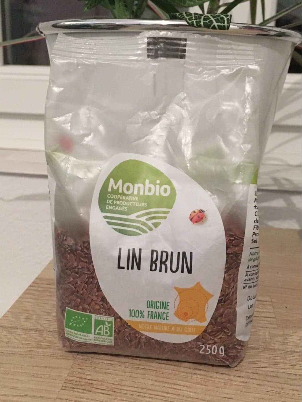 Monbio Graine Lin Brun Monbio Ab packshot