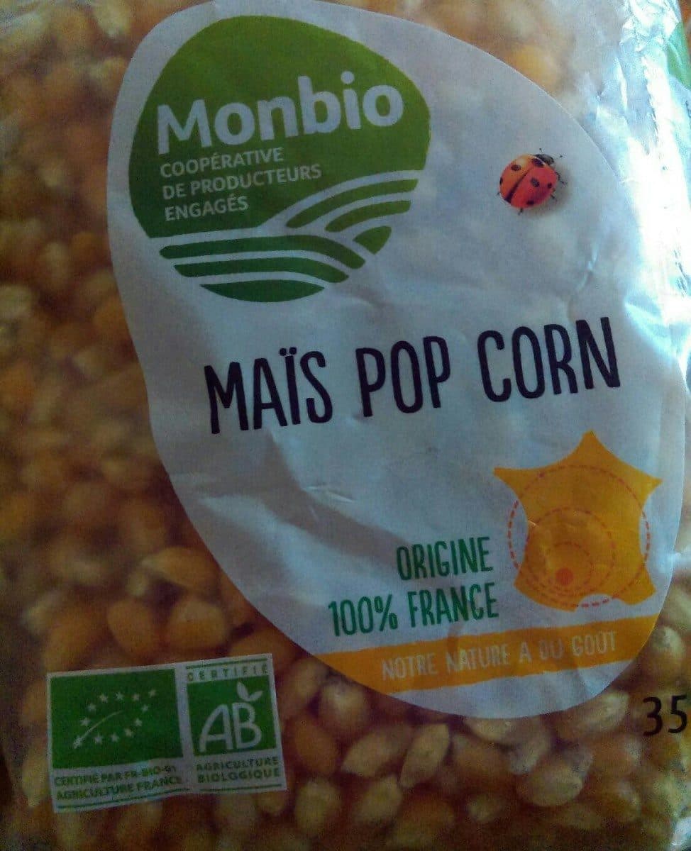 Monbio Mais Pop Corn packshot
