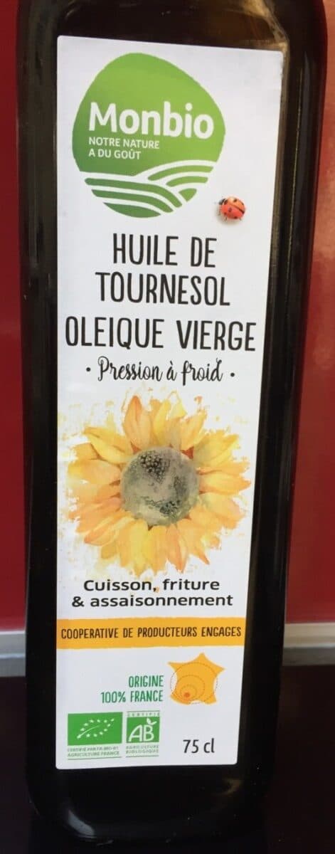Monbio Huile de tournesol packshot