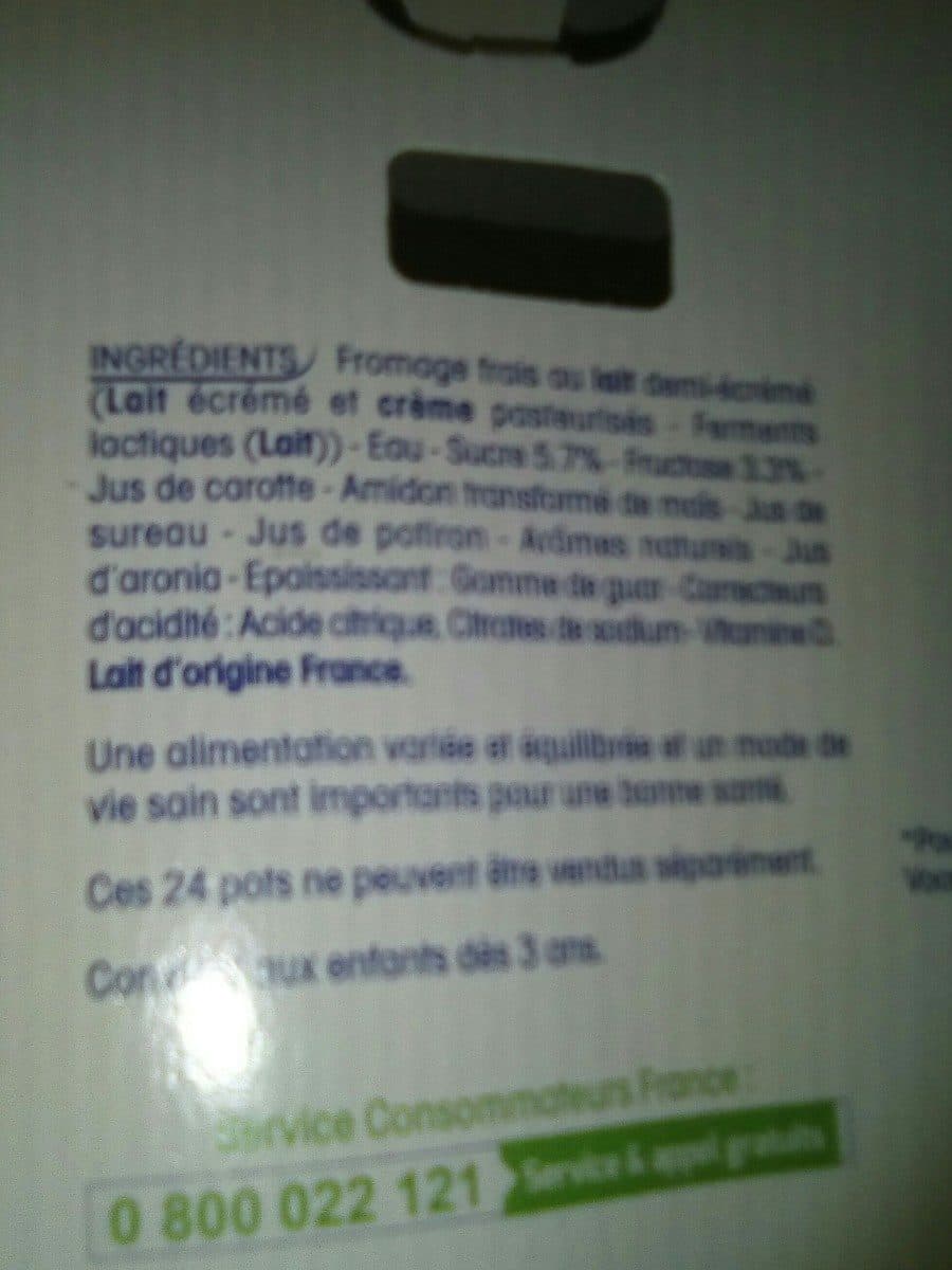 Open Food Facts Fromage frais sucre packshot