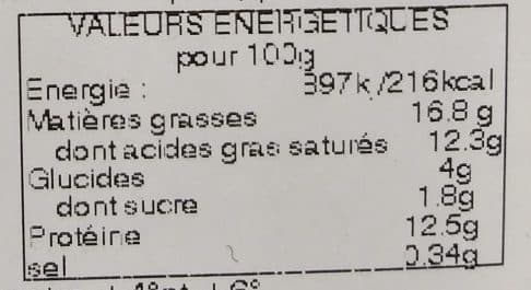Fromagerie Lebail Mon delice packshot