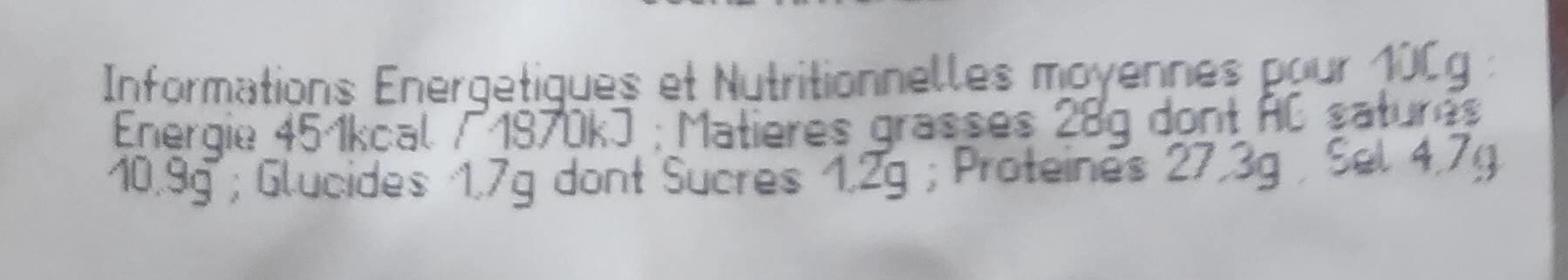 Open Food Facts Chorizo fort René packshot