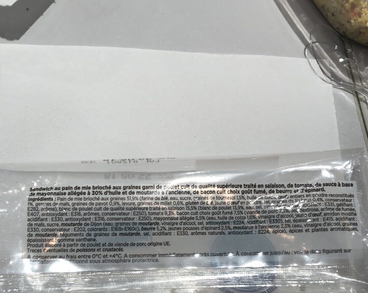 Chez Lulu Poulet bacon moutarde packshot