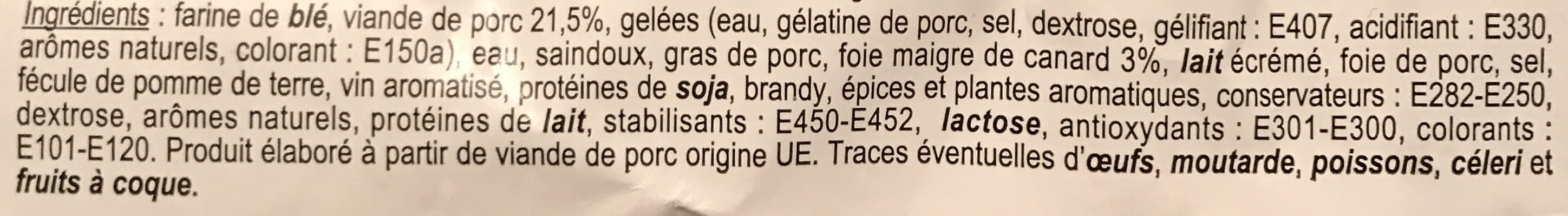 Maison Monterrat Apéri’croq - Paté en croûte Le Richelieu packshot
