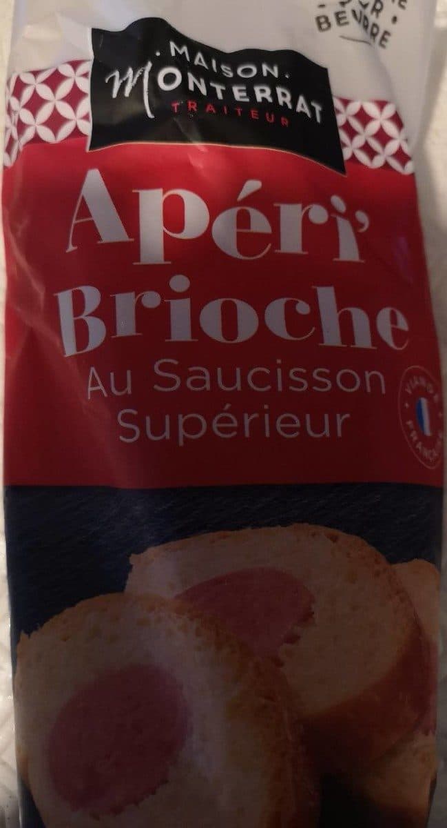 Open Food Facts Aperi brioche au saucisson supérieur packshot