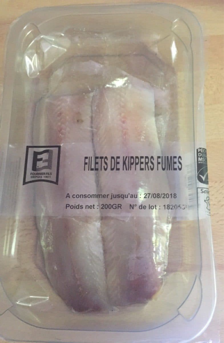 Open Food Facts Filets de kippers fumes packshot