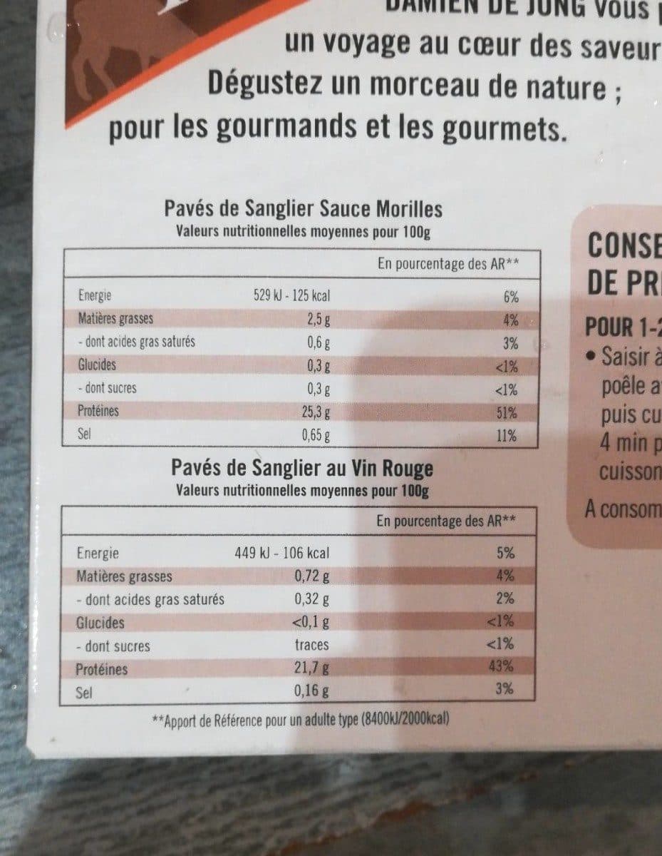 DAM Pavé de sanglier packshot