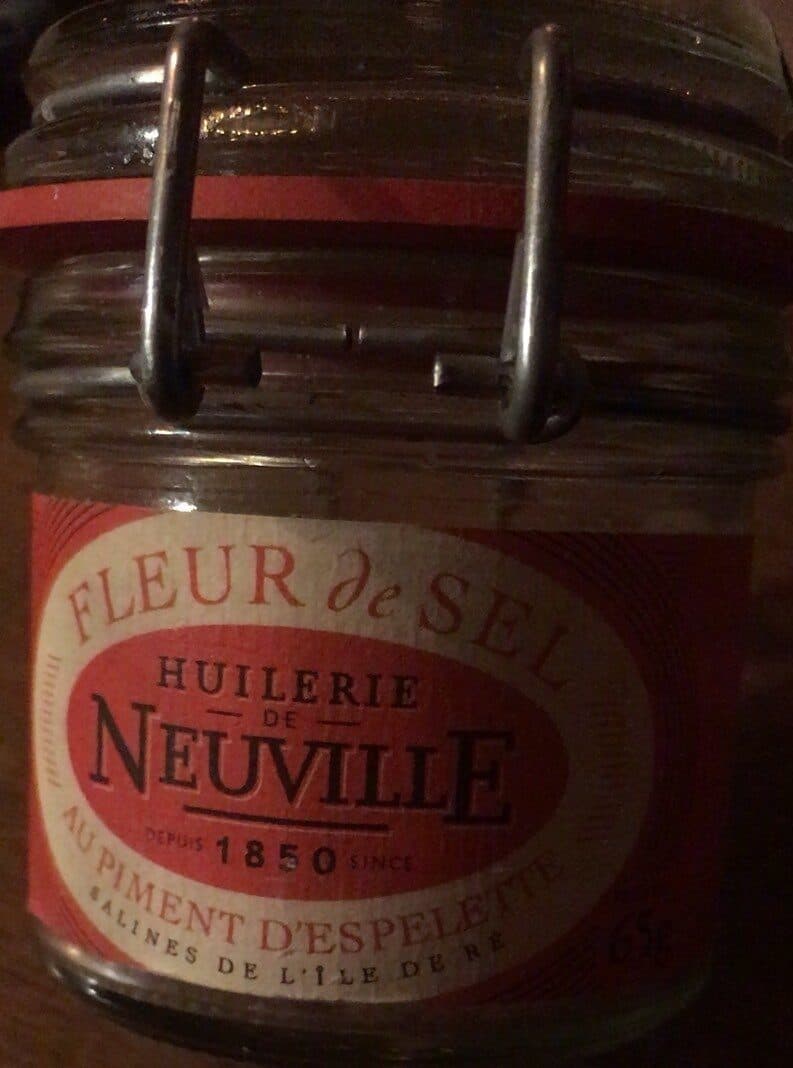 Open Food Facts Fleur de sel au moment d'espelette packshot