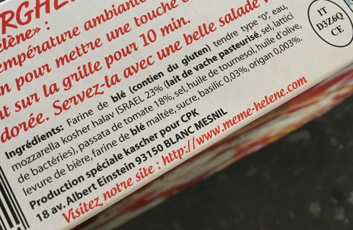 Mémé Hélène Pizza packshot