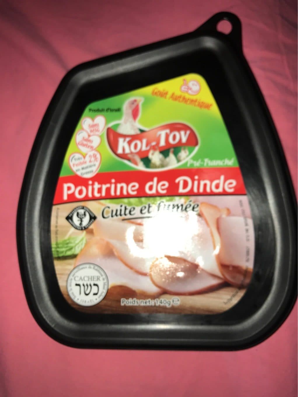 Kol-tov Poitrine de dinde cuite et fumee packshot