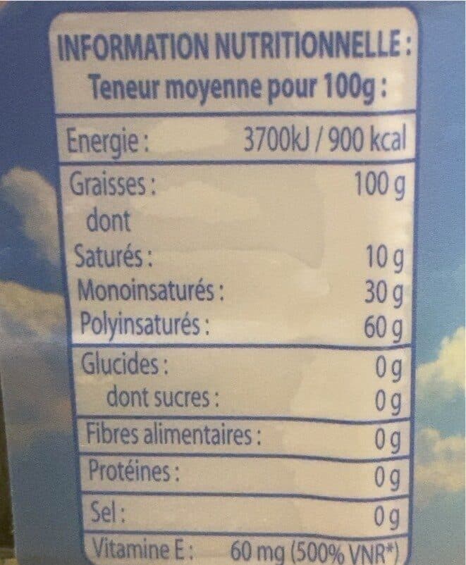 mémé hélène Huile De Tournesol packshot