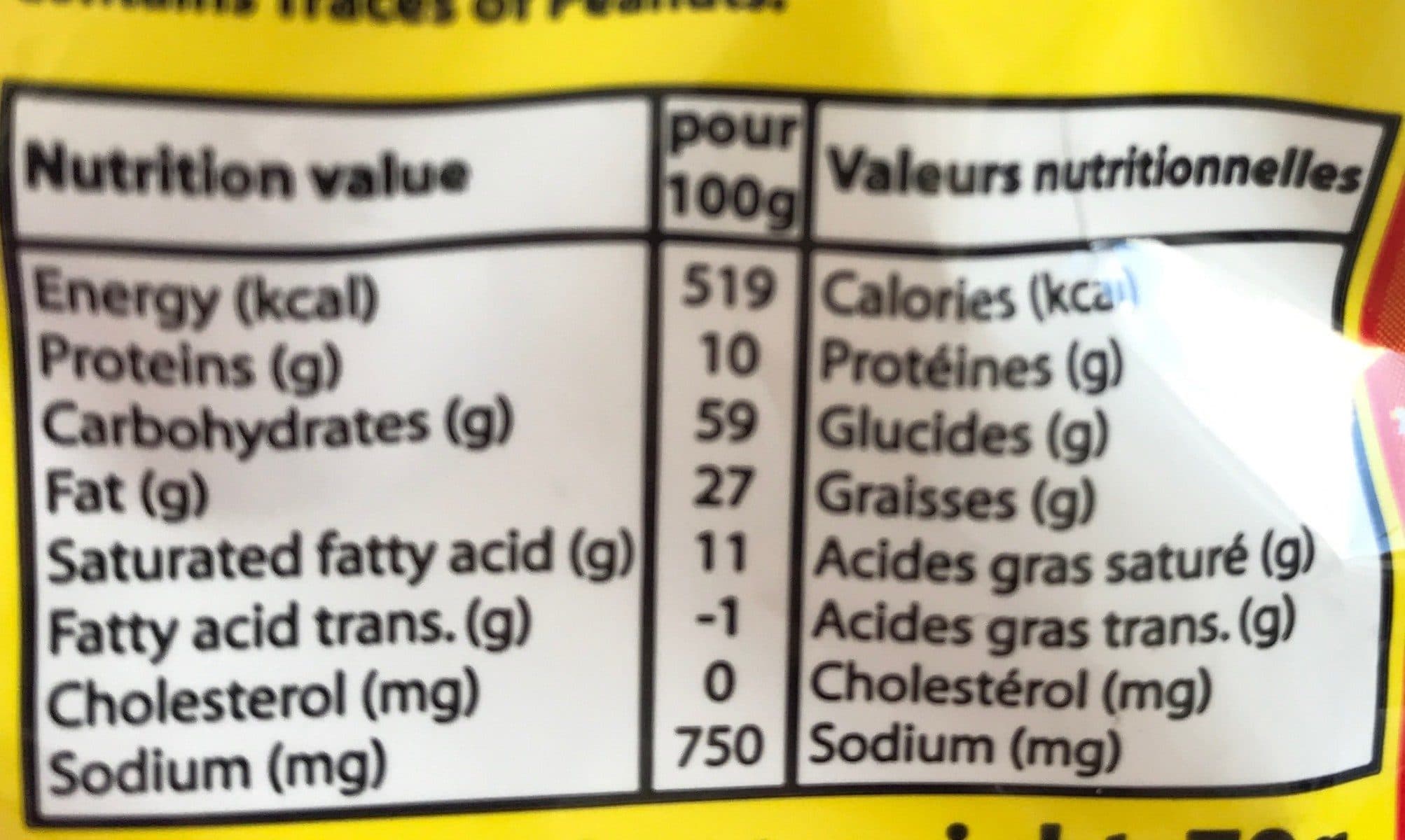 Open Food Facts Kric krac packshot