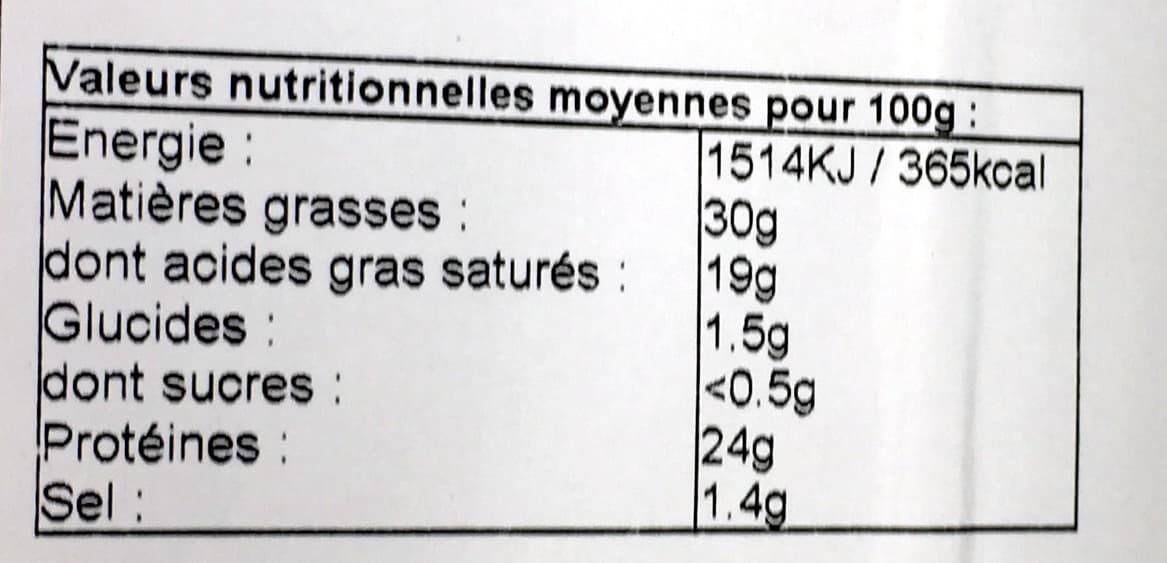 Jean Perrin Fromage à raclette assortiment poivre - lait cru - moutarde packshot