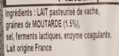 Jean Perrin Raclette Gourmande Moutarde packshot