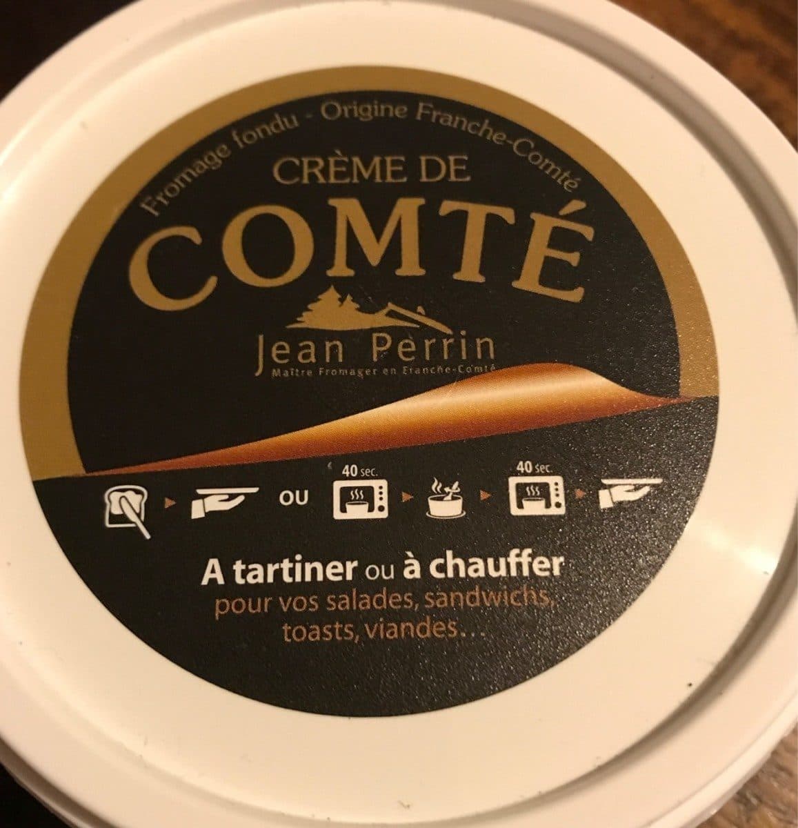 Jean Perrin Crème de Comté packshot
