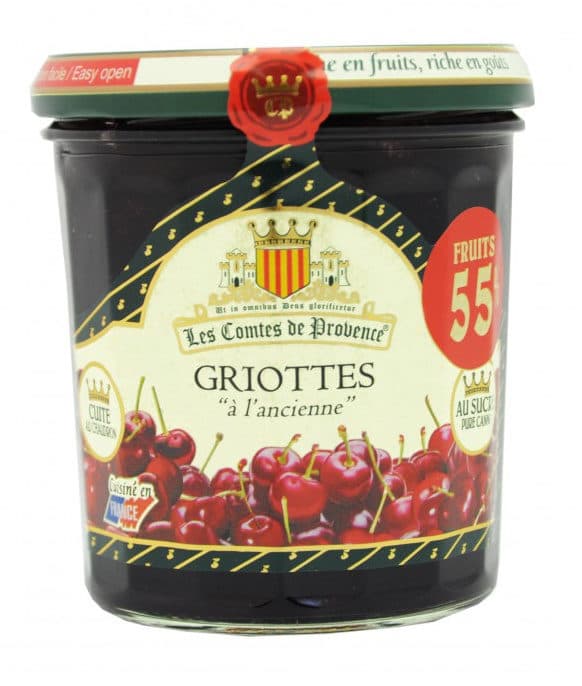 Les Comtes de Provence Confiture De Griottes packshot