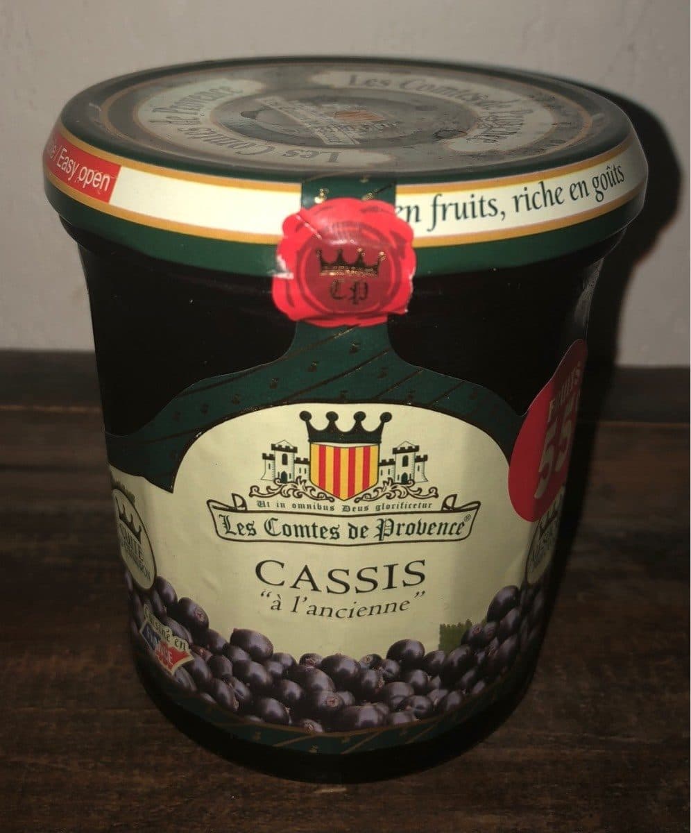 Les Comtes de Provence Confiture de Cassis "à l'ancienne" packshot