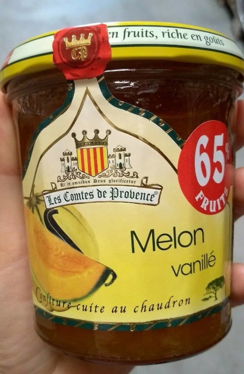 Les Comtes de Provence Confiture melon vanillé packshot