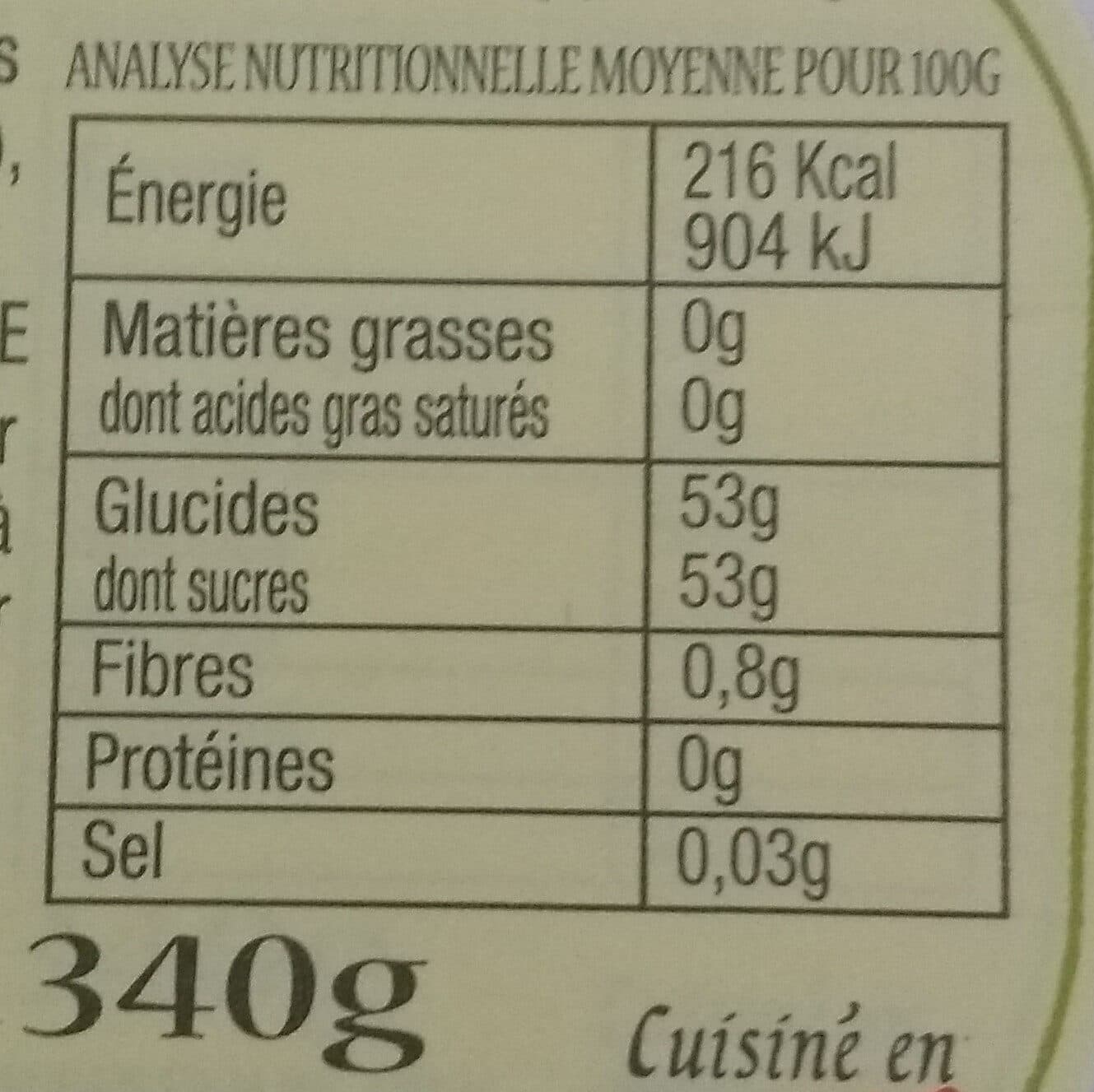 Les Comtes de Provence Confiture melon vanillé packshot