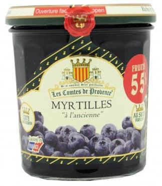 Les Comtes De Provence Confiture de Myrtille Sauvage packshot