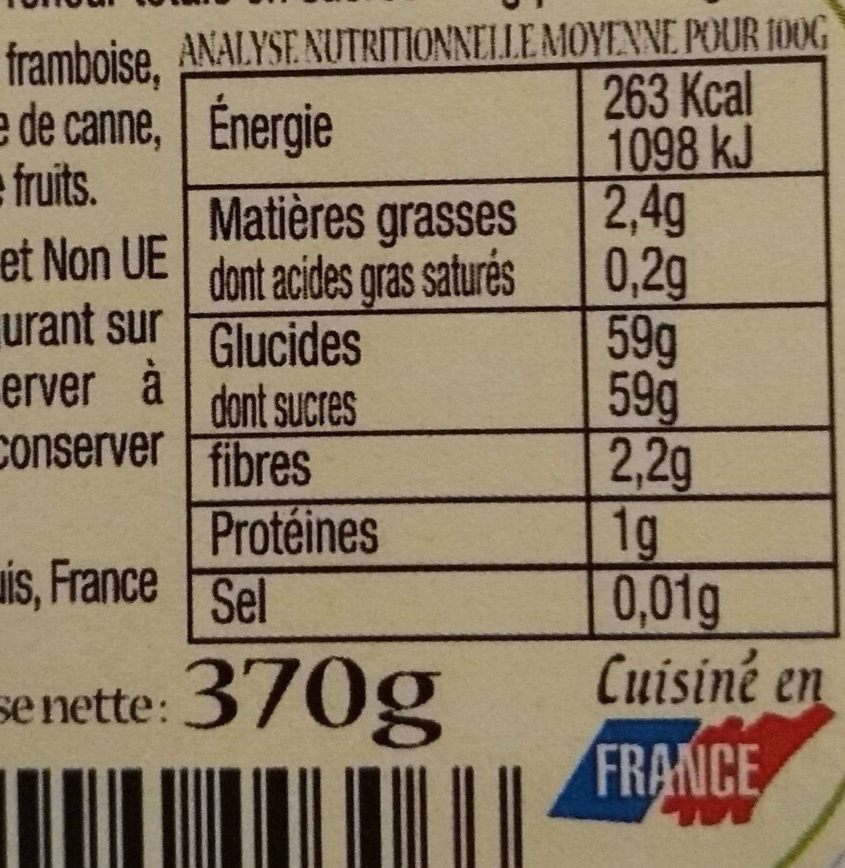 Les Comtes de Provence Confiture de Noël packshot