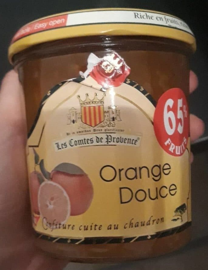 Les Comtes de Provence Confiture d'Orange douce packshot
