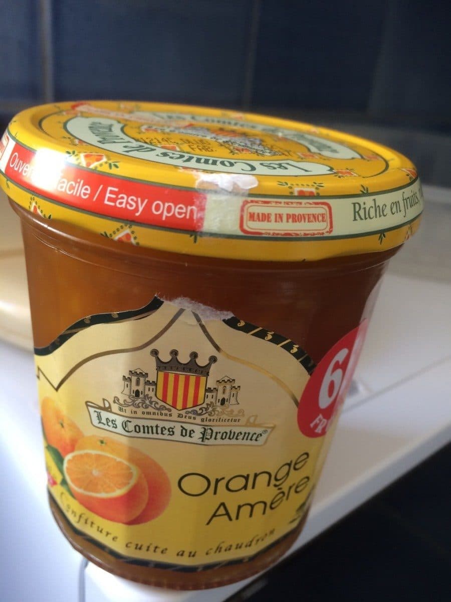 Les Comtes de Provence Confiture Orange Amère packshot