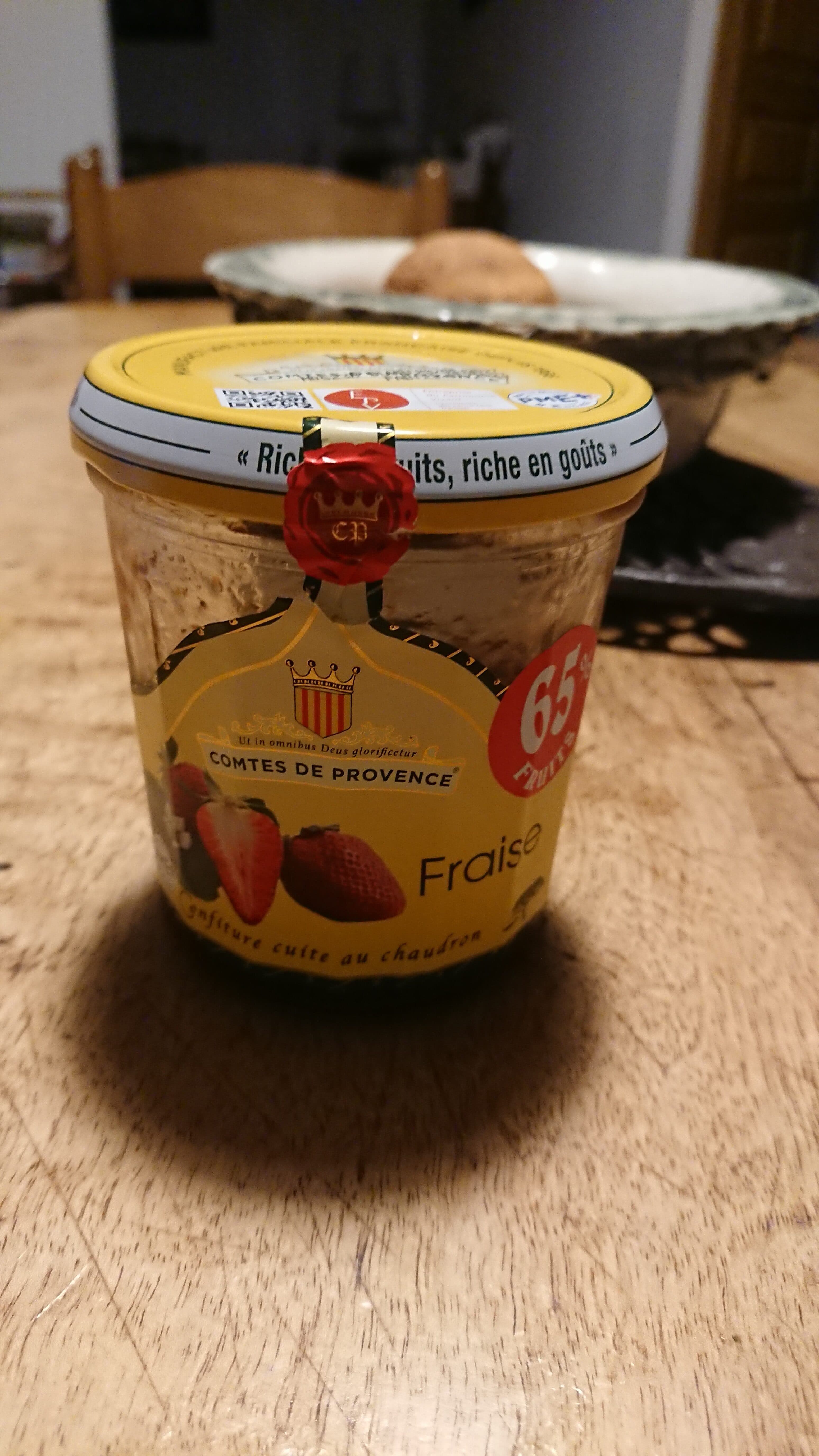 Les Comtes de Provence Confiture Fraise Camarosa packshot