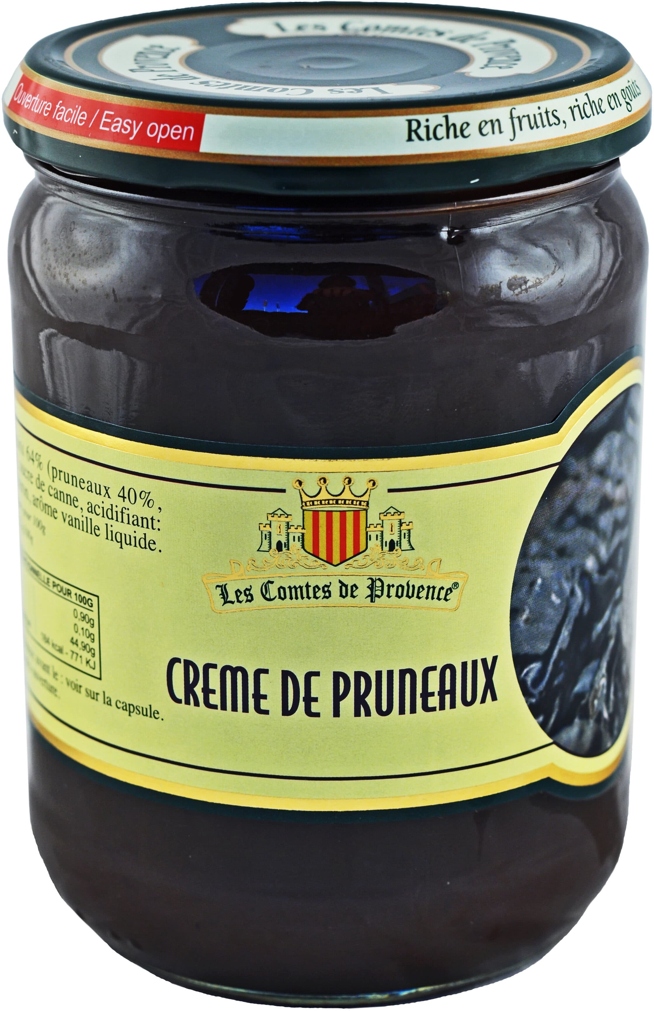 Les Comtes de Provence Crème de pruneaux packshot