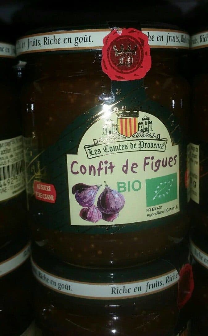 Les Comtes de Provence Confit de figues packshot