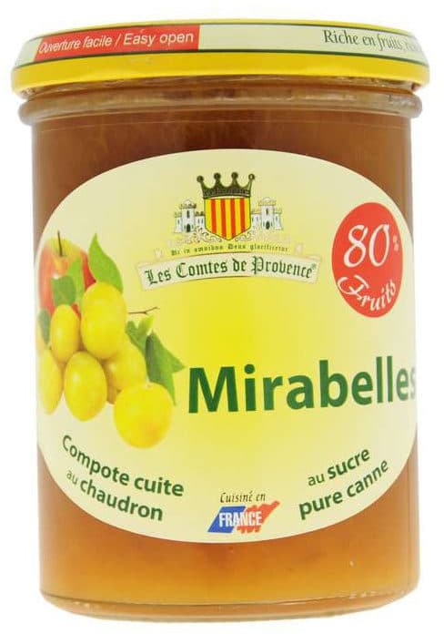 Les Comtes De Provence Compote de mirabelles packshot
