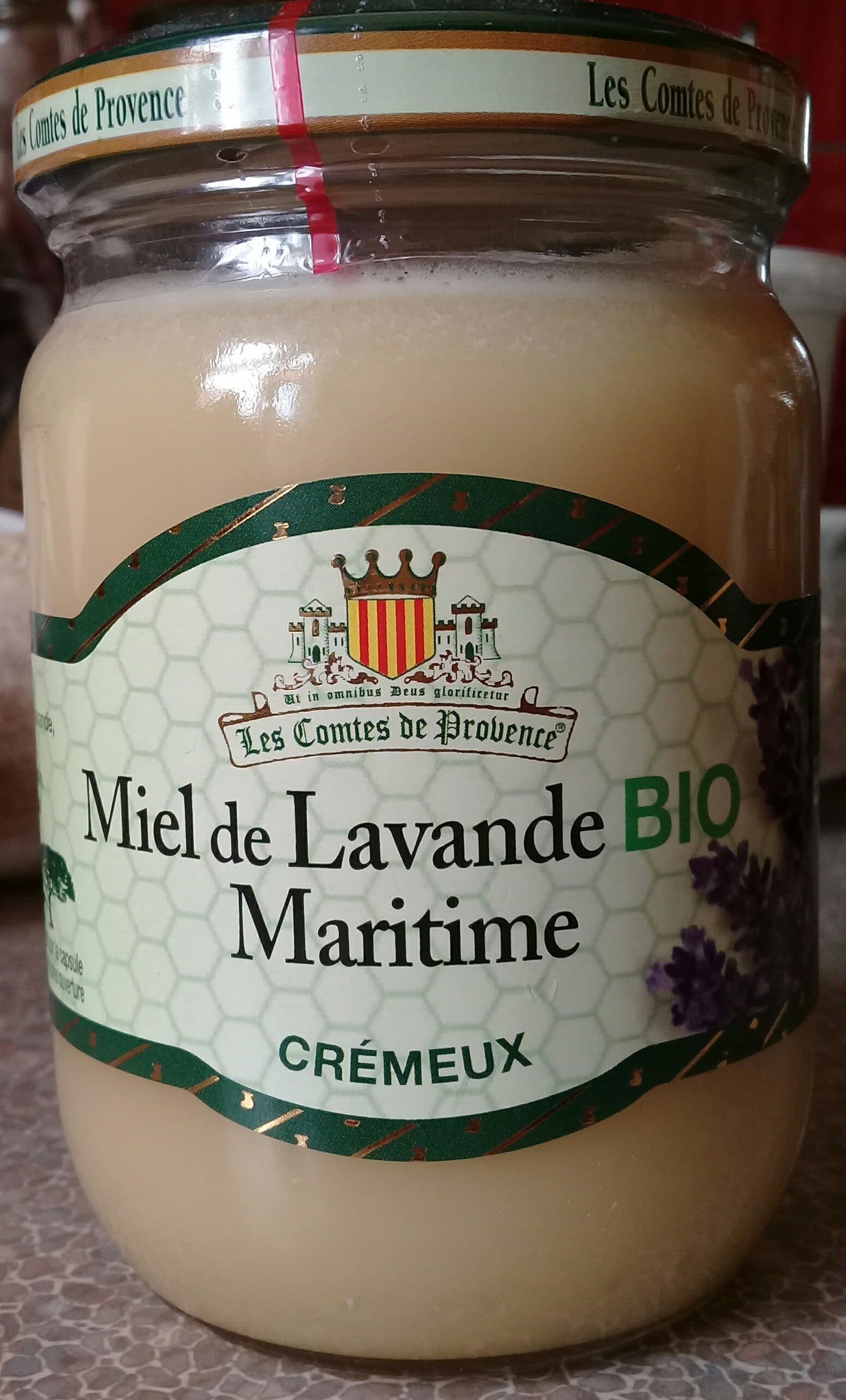 Les Comtes de Provence Miel de Lavande BIO Maritime packshot