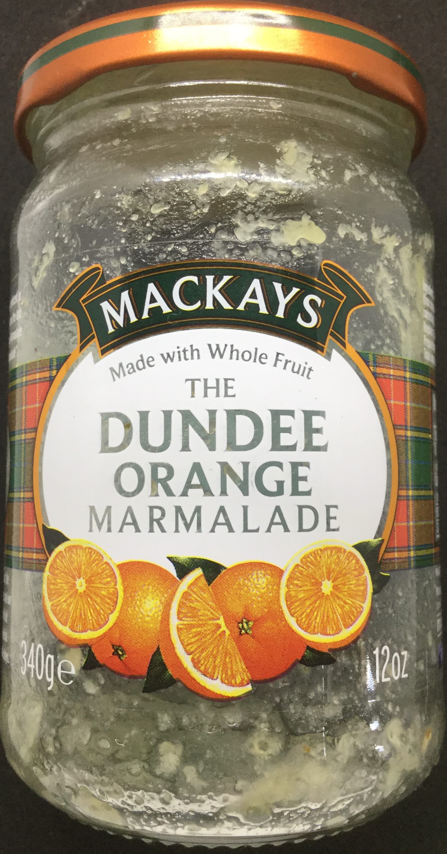 Mackays Mackays Marmelade D'orange Dundee packshot