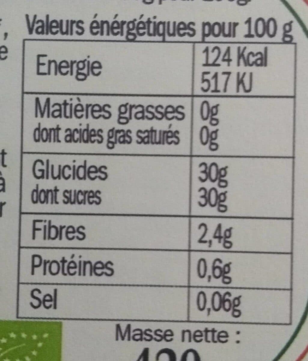 Les Comtes de Provence Compote d’abricots bio packshot